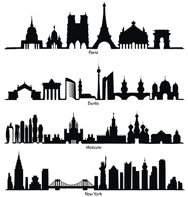 欧洲建筑剪影