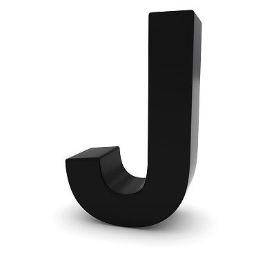 3d字体j