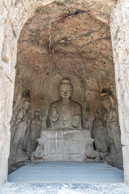 古代石窟佛像