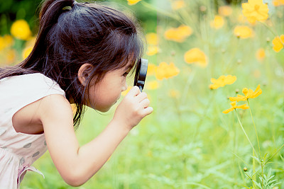 花朵专业儿童摄影
