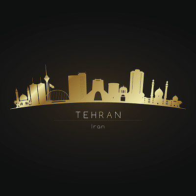 伊朗地标建筑海报设计