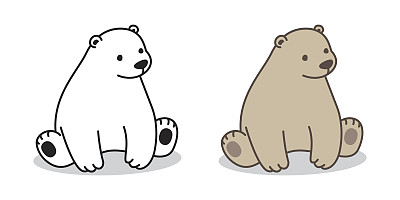 圣诞熊猫插画