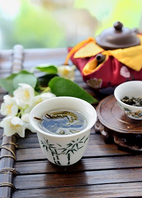 茉莉花绿茶