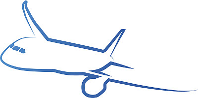 地球飞机旅行logo标志