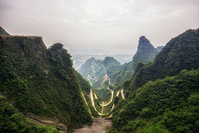 张家界山路