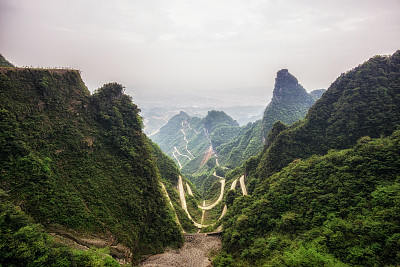 张家界山路