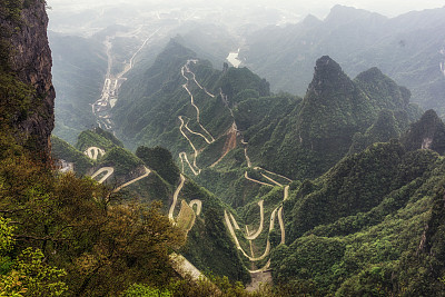 张家界山路