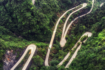 张家界山路