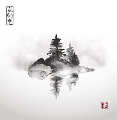 水墨泼墨背景