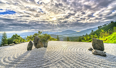 日式枯山水