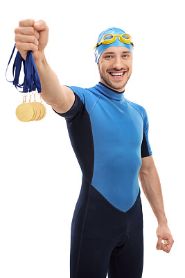 游泳比赛奖牌