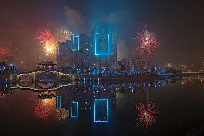 杭州运河夜景,杭州运河夜色