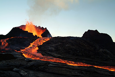 火山爆发