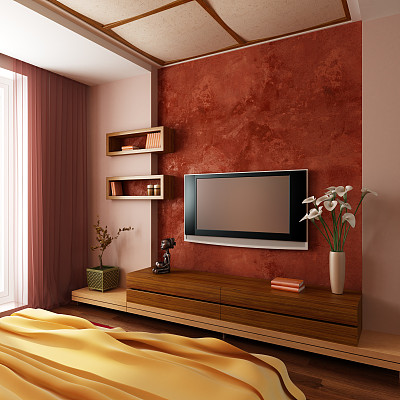 中式卧室效果图3d模型