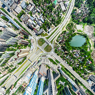 公园道路风景