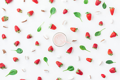 草莓水果高清图片
