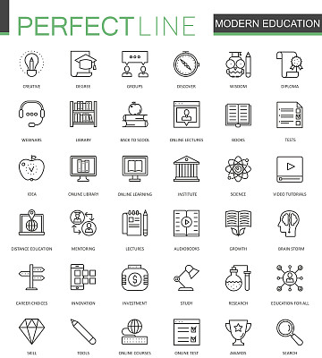 教育学习icon图标设计