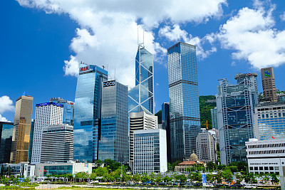 香港的摩天大楼