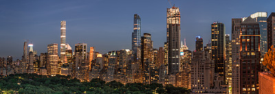曼哈顿高层建筑群