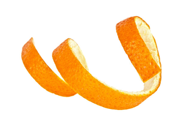 白底柑橘