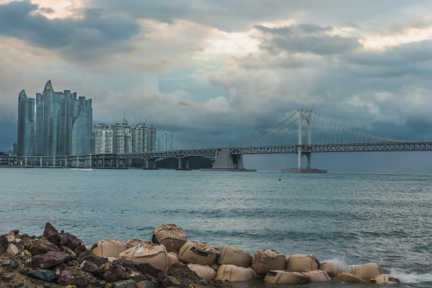 海云台的夜晚