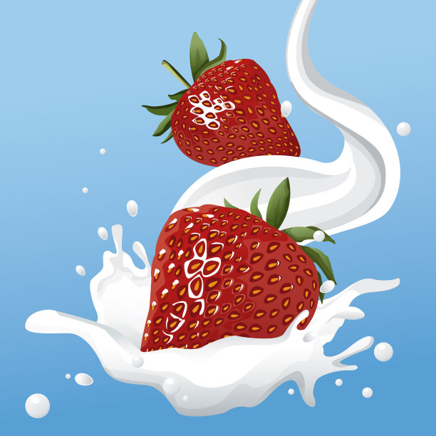 奶油草莓促销banner