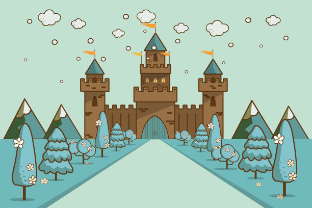 童话世界,冰雪城堡
