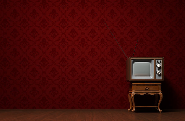 古董电视机 