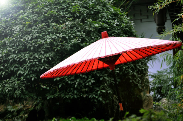 中式油纸伞