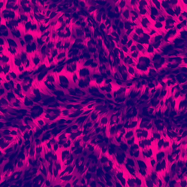粉色豹纹