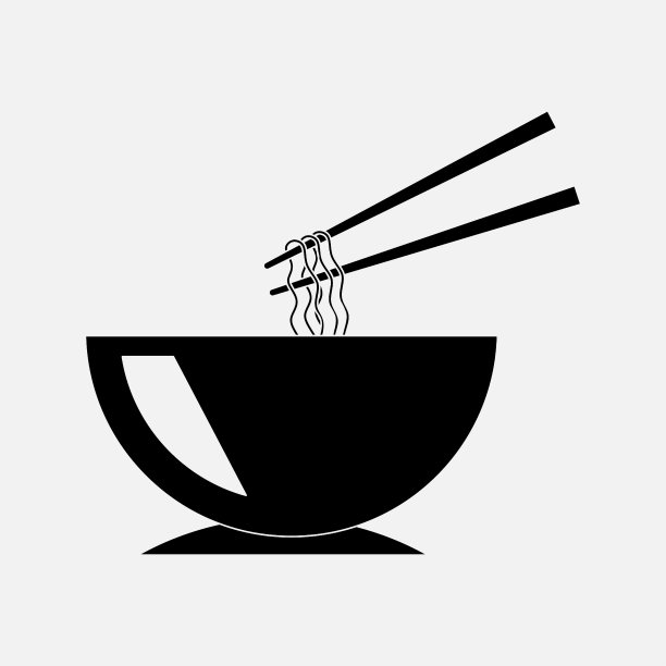 筷子插画