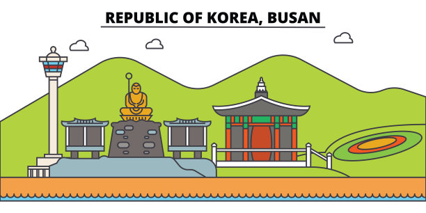 釜山旅游海报