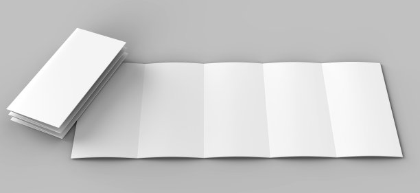 三折页菜单设计