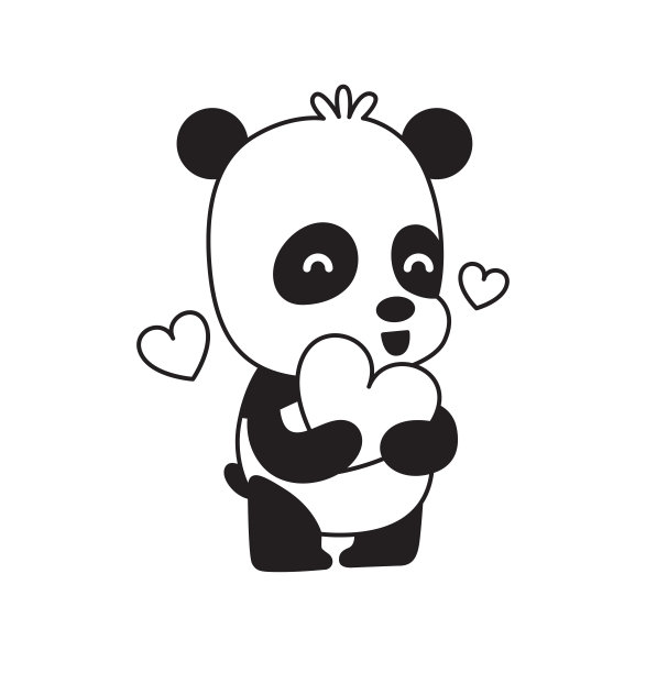 熊猫吉祥物设计
