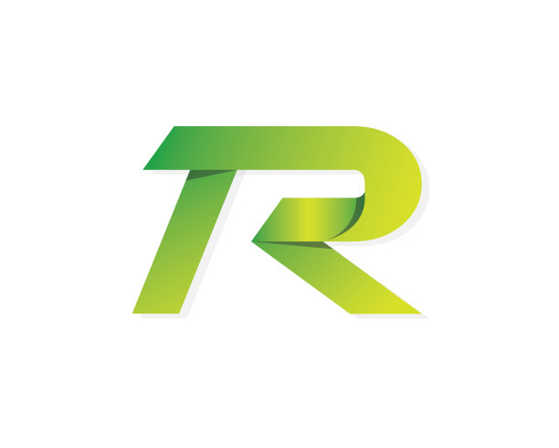r字母标志环保科技logo