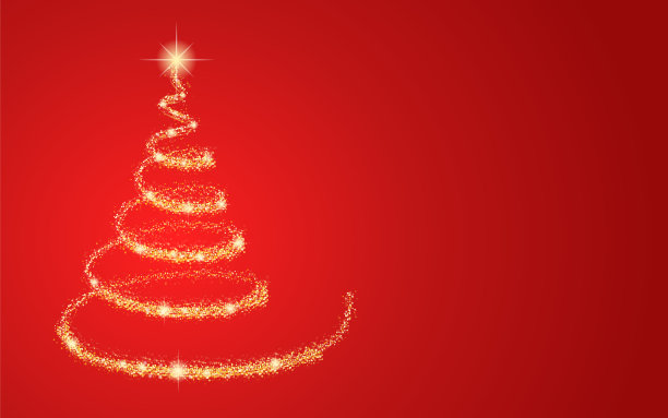 星光与圣诞树