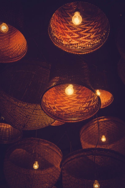 竹灯罩
