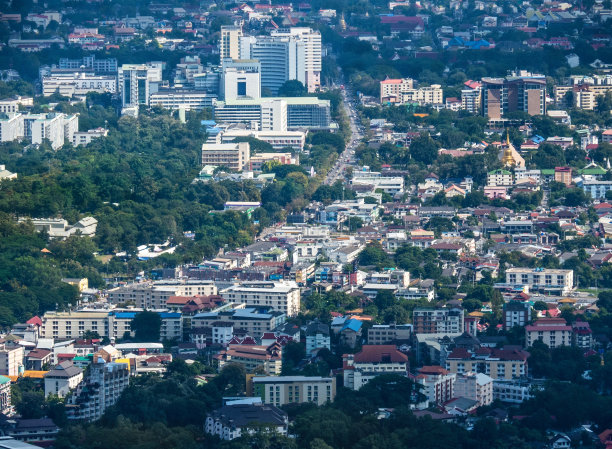 泰国清迈建筑风景摄影