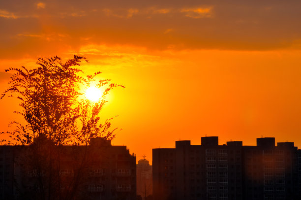 成都都市夜景航拍