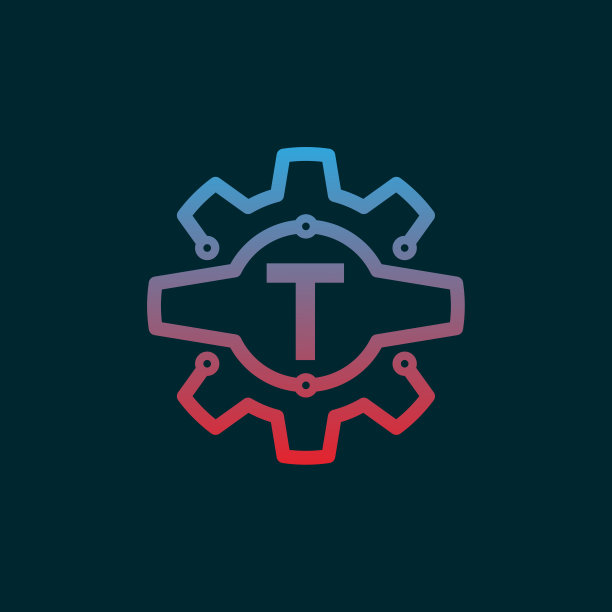 t,科技,logo,标志