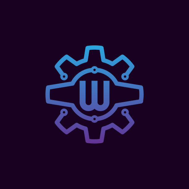 w科技logo