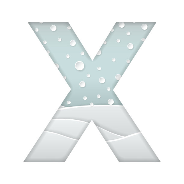 x字母logo设计,创意