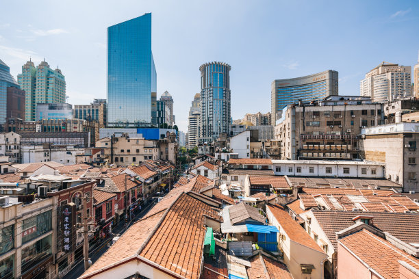 老上海南京路街景