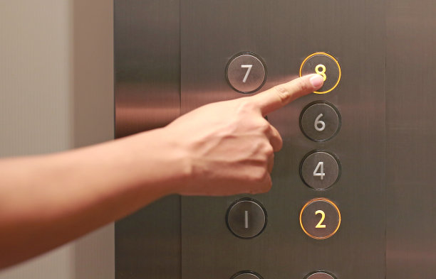 电梯厅上下按钮