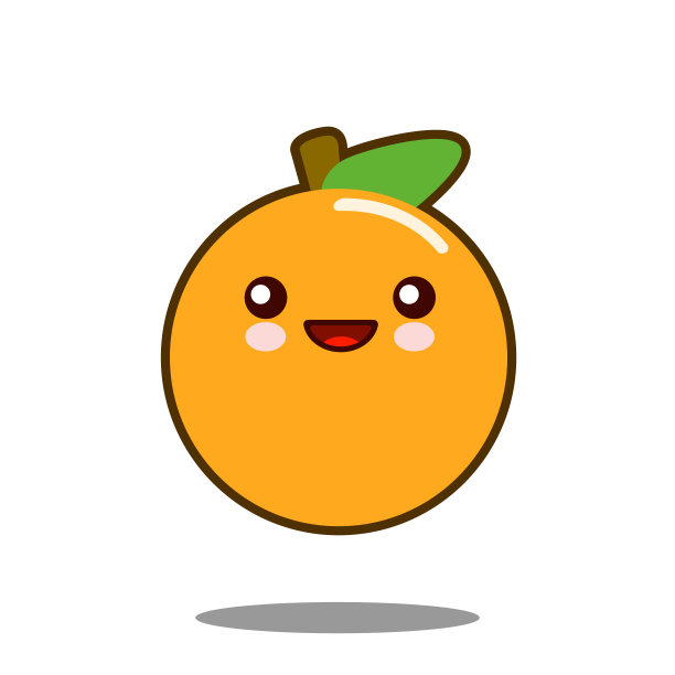 橙子吉祥物