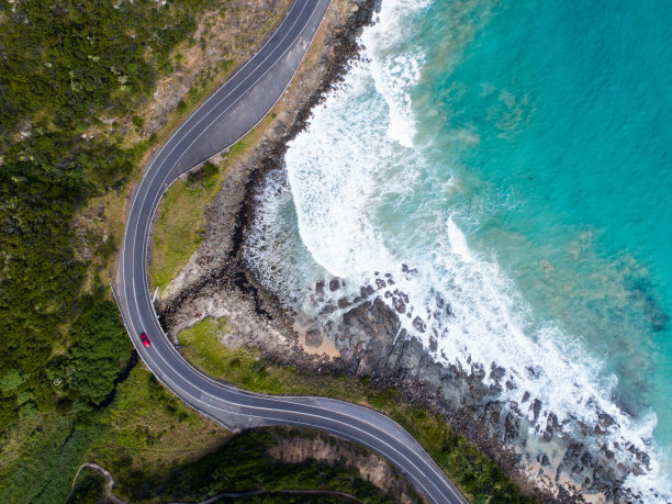 道路鸟瞰图