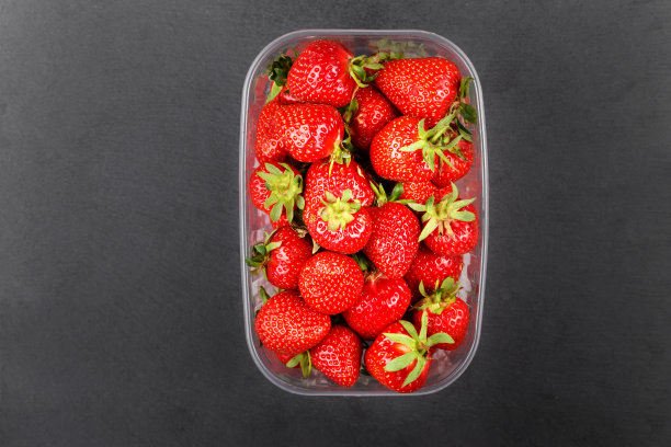 超市透明水果盒子