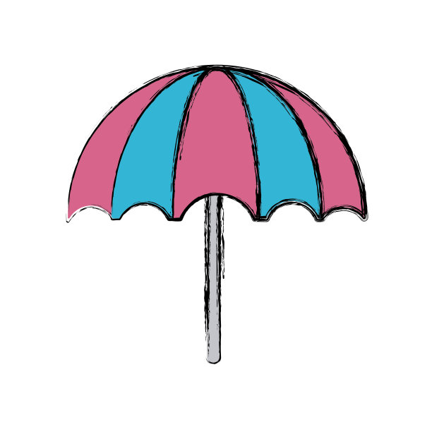 伞上的水珠