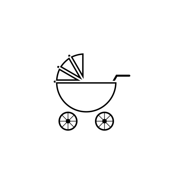 婴儿车标志设计
