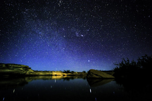 广阔星空银河系